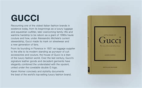 brandbook gucci|the little book of Gucci.